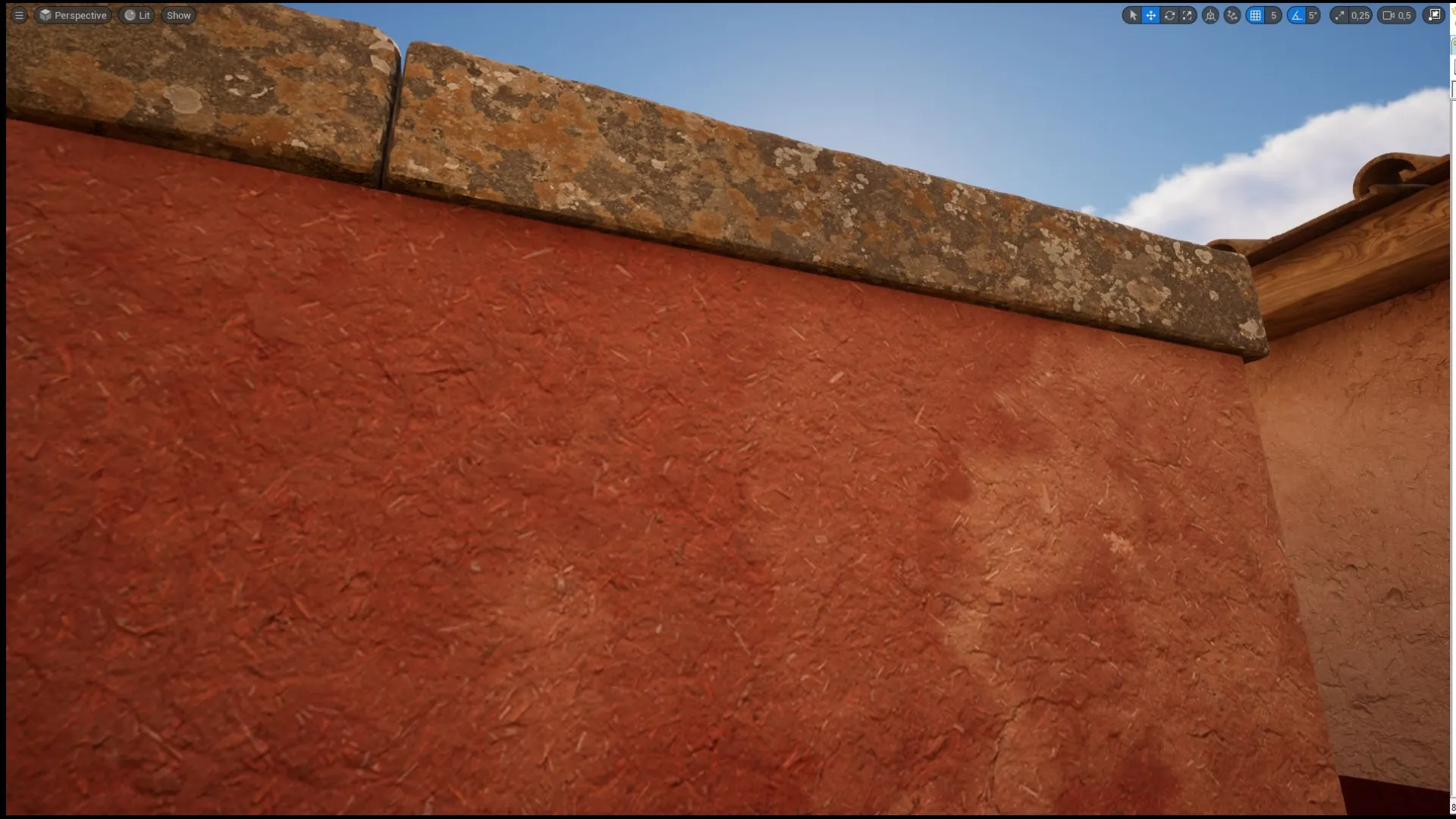 Straw and clay